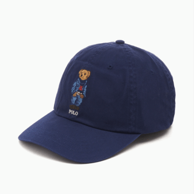 Gorra Polo con bordado del logotipo Polo Bear - Newport Navy