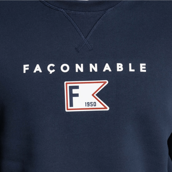 Sueter M/L Facconable FRONT FLAG SWEAT Navy - Imagen 2