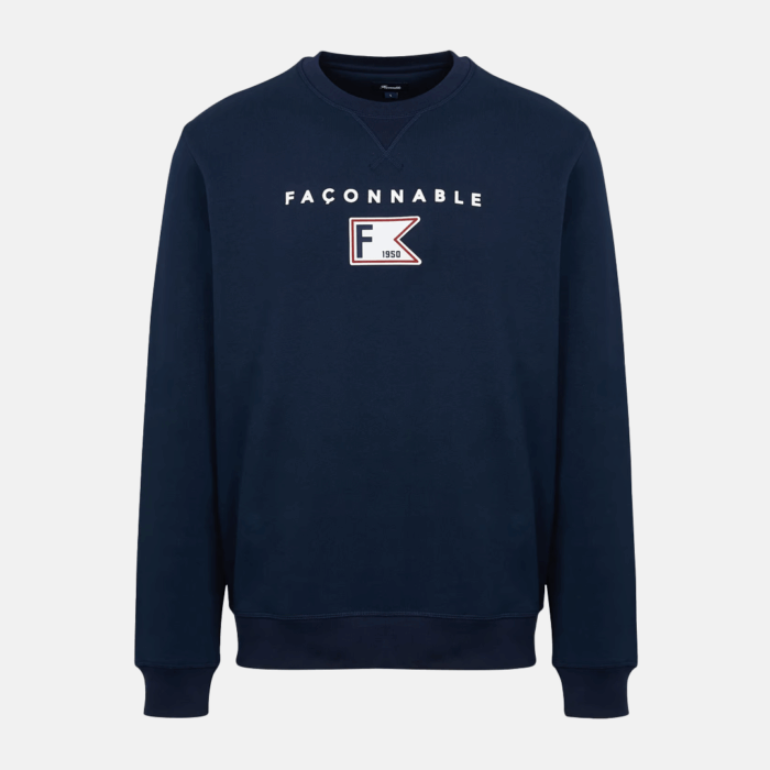Sueter M/L Facconable FRONT FLAG SWEAT Navy - Imagen 4
