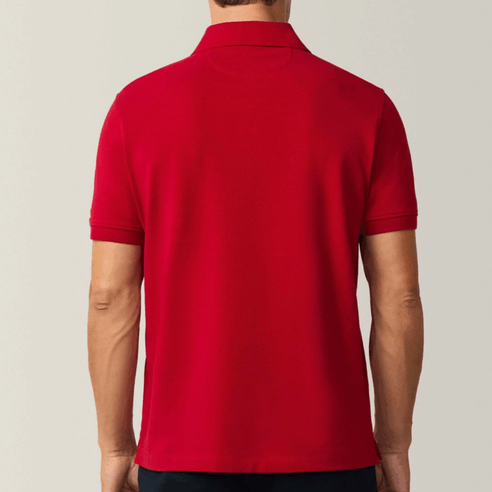 Camisa Polo Facconable polo pima fit regular Red - Imagen 2