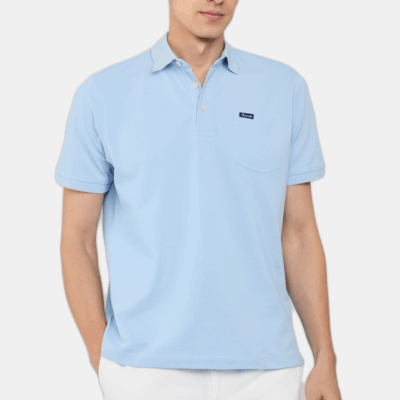Camisa Polo Facconable polo pima fit regular Light Blue