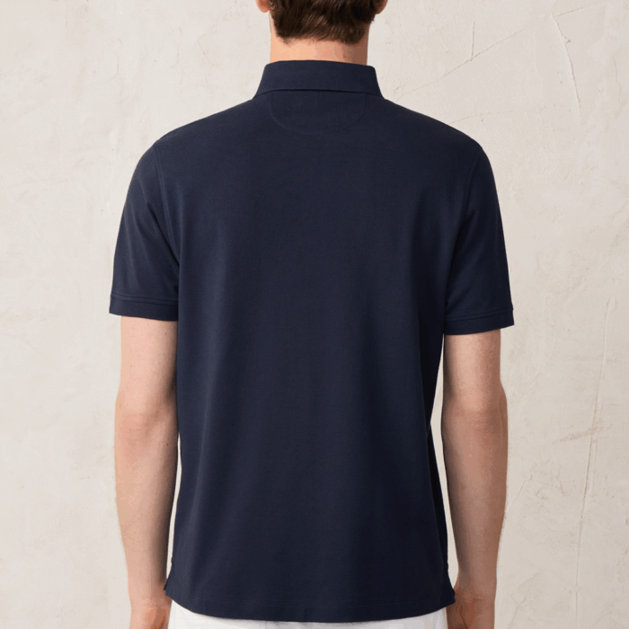 Camisa Polo Facconable polo pima fit regular Navy - Imagen 2
