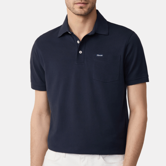 Camisa Polo Facconable polo pima fit regular Navy