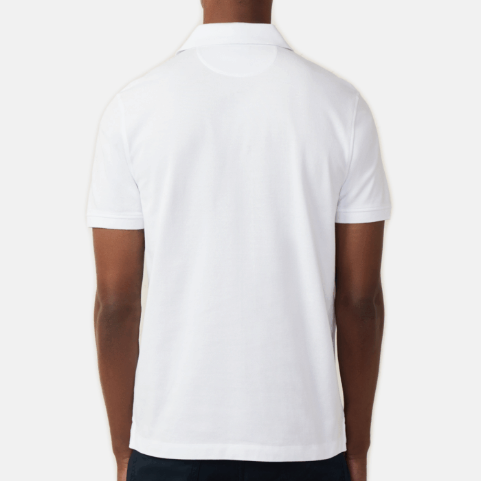 Camisa Polo Facconable polo pima fit regular White - Imagen 4