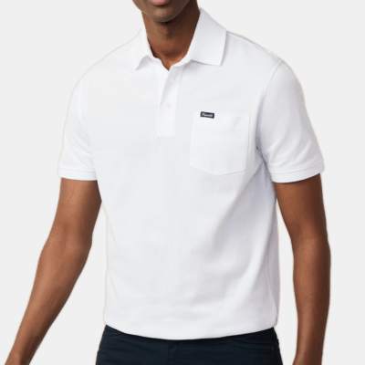 Camisa Polo Facconable polo pima fit regular White
