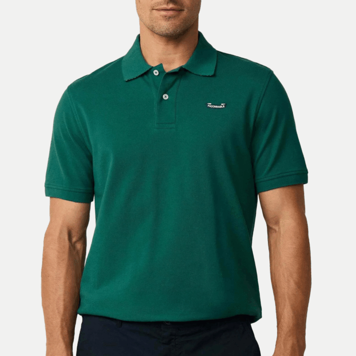 Camisa Polo Facconable polo pima fit regular Verde