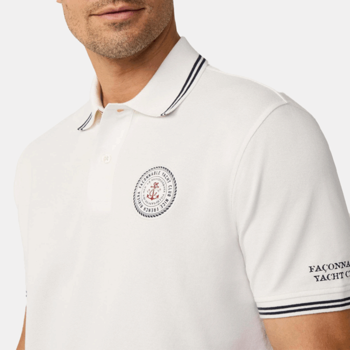 Camisa Polo Facconable fit regular Yatch Club Badge Pol - Imagen 2