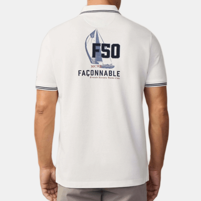 Camisa Polo Facconable fit regular Yatch Club Badge Pol - Imagen 3