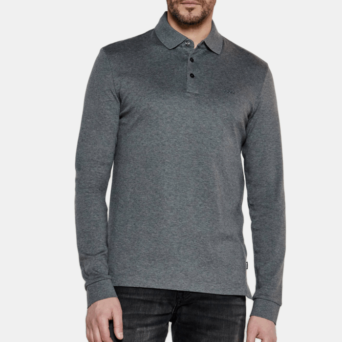 Camisa Tipo Polo M/L - Pado 30 10241542 Medium Grey