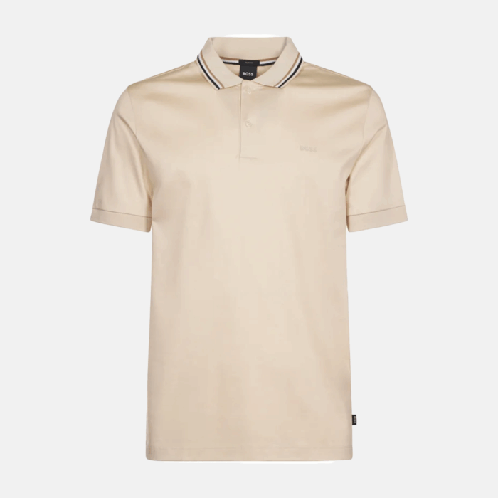 Camisa tipo polo BOSS - Penrose 01 Open White - Imagen 4