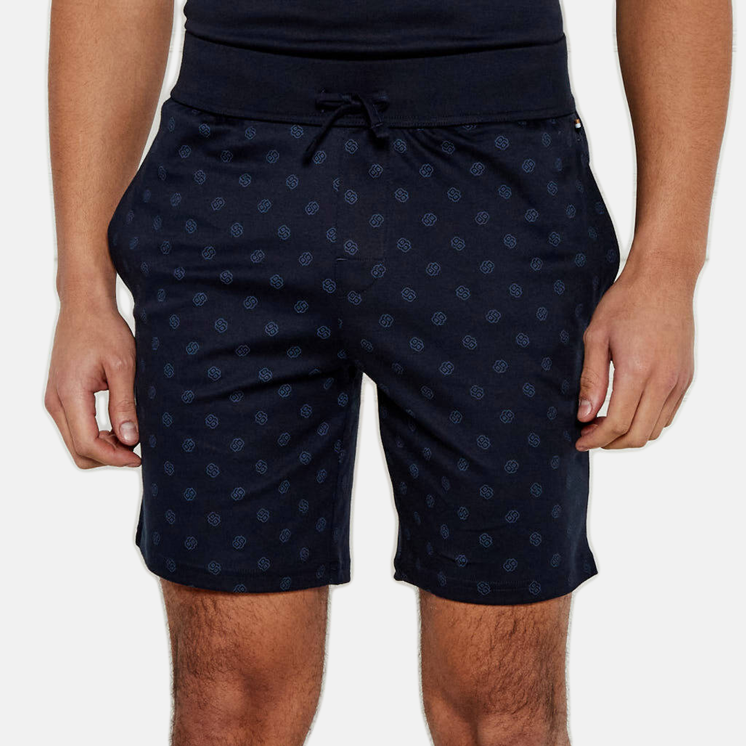 Shorts BOSS Algodón - Relax Navy Blue