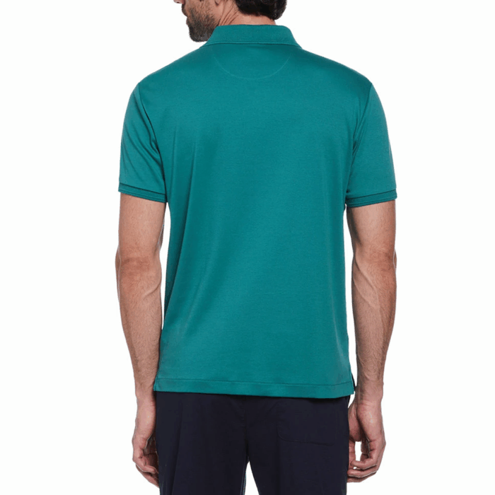 Camiseta Penguin Polo  Lisa Interlock Verde - Imagen 2