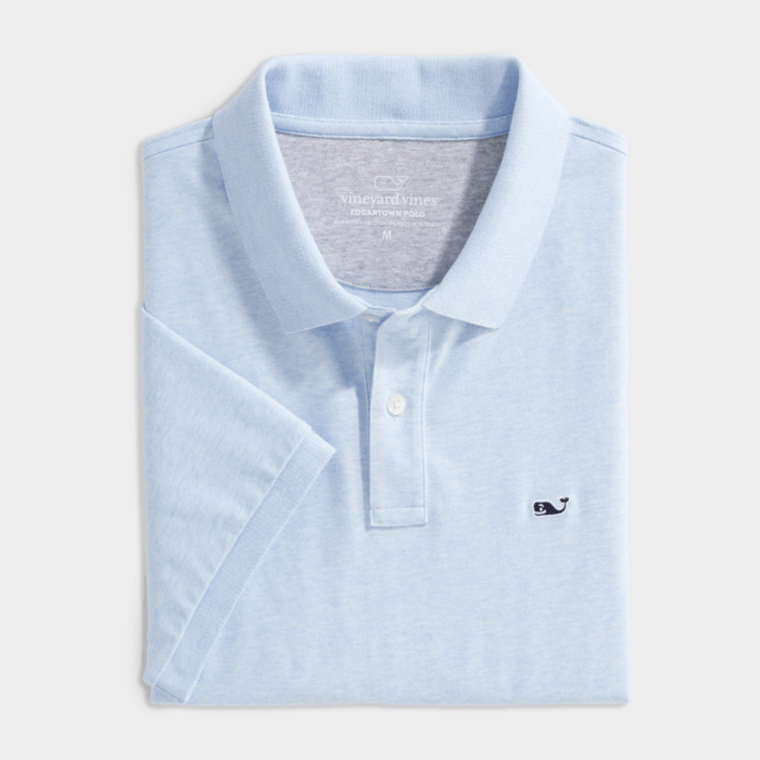 Camisa Vineyard Edgartown Pique Polo Jake Blue - Imagen 4