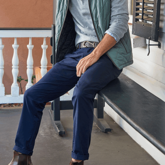 Pantalón Vineyard Vines Stretch Breaker Pants Navy - Imagen 2