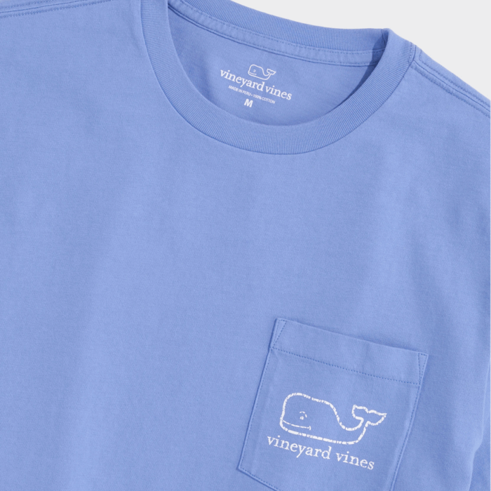 Camiseta Vineyard Vintage Whale Pocket Tee CornFlower - Imagen 4