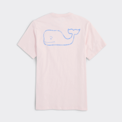 Camiseta Vineyard Vintage Whale Pocket Tee Pink