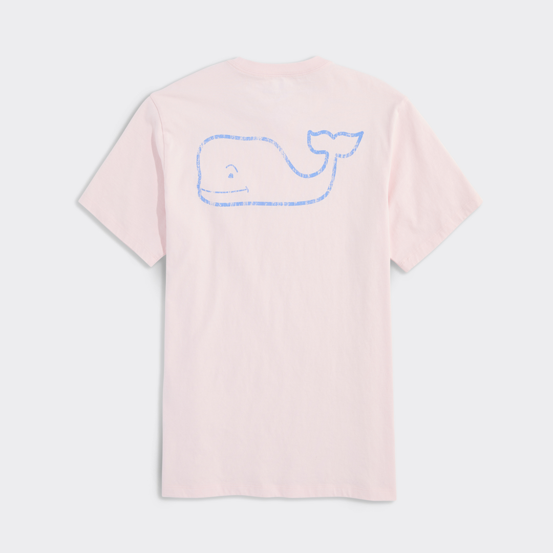 Camiseta Vineyard Vintage Whale Pocket Tee Pink