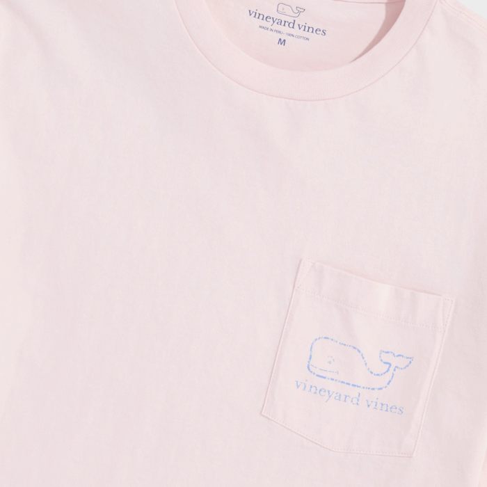 Camiseta Vineyard Vintage Whale Pocket Tee Pink - Imagen 4