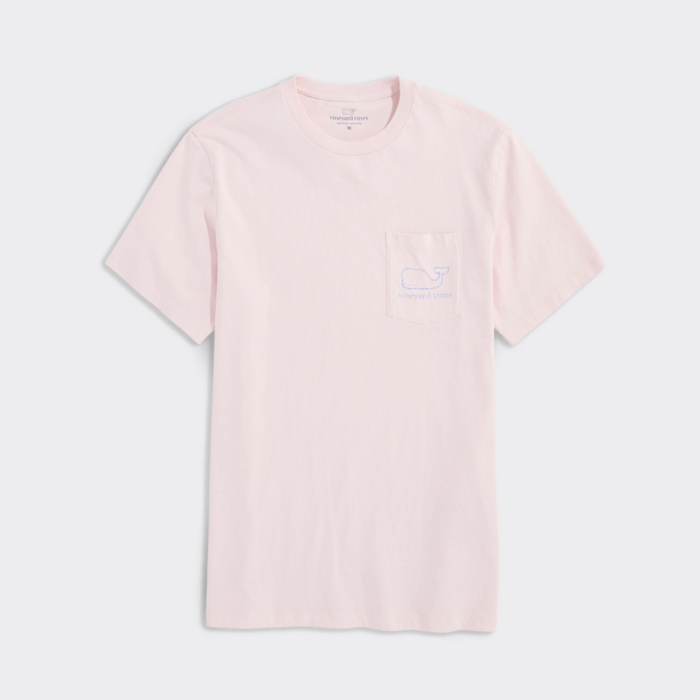 Camiseta Vineyard Vintage Whale Pocket Tee Pink - Imagen 3