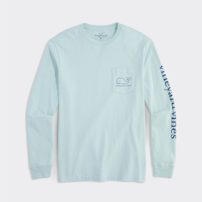 Camisa Vineyard Vintage Whale Long-Sleeve Pocket Tee - Imagen 3