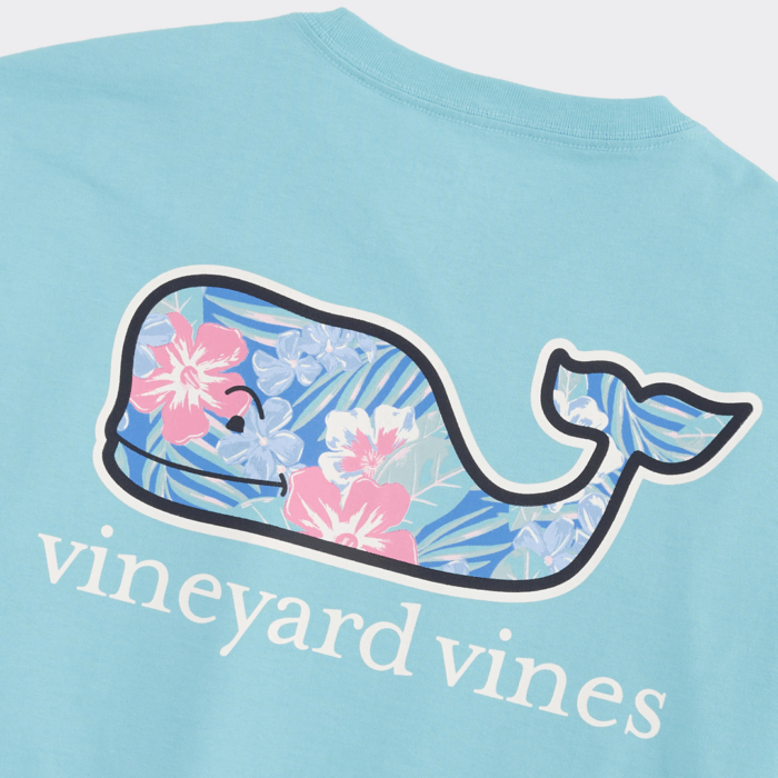 Camiseta Vineyard Vintage Chappy Floral Whale Pocket Tee - Imagen 2