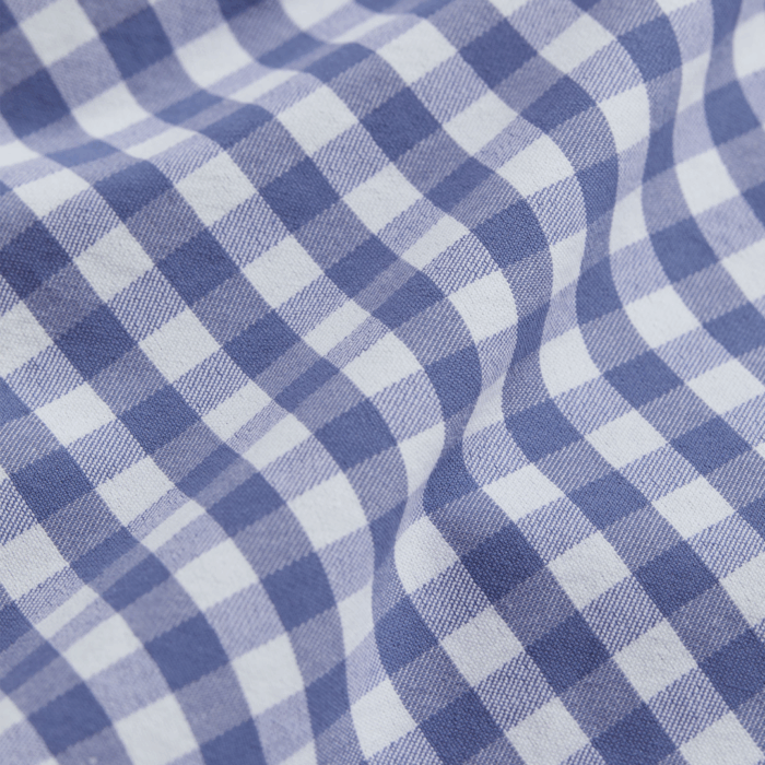 Camisa Vineyard Skysail Gingham Performance Cotton Shirt Blue - Imagen 4