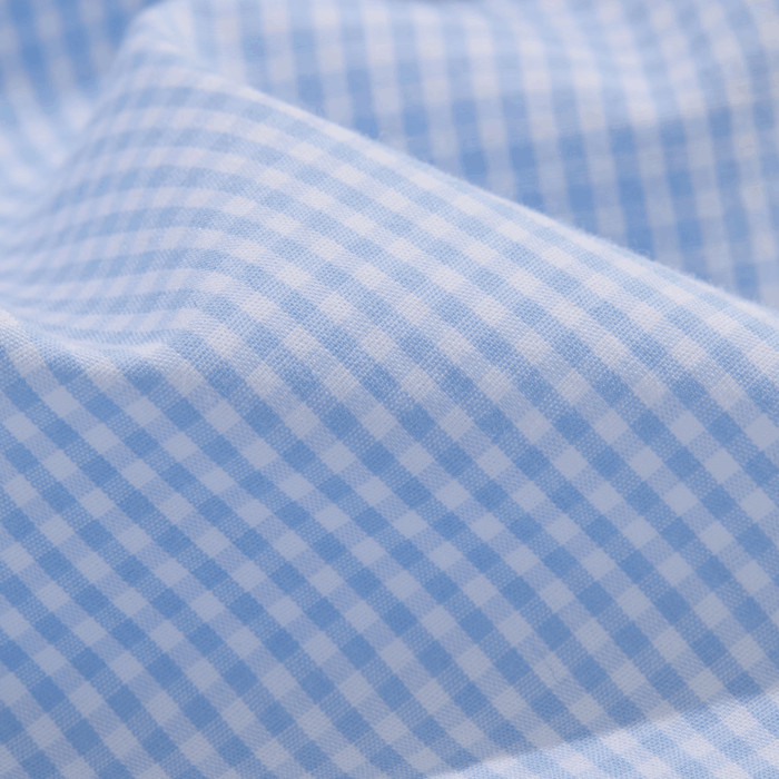 Camisa Vineyard Anegada Gingham Perfect Wash Poplin Jake Blue - Imagen 2