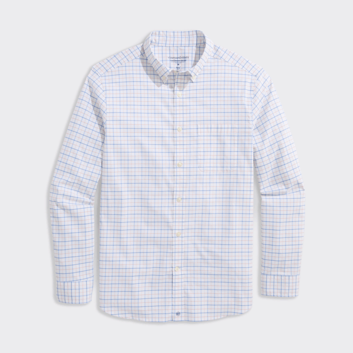 Camisa Moorings Tattersall Performance Cotton Shirt - Imagen 4
