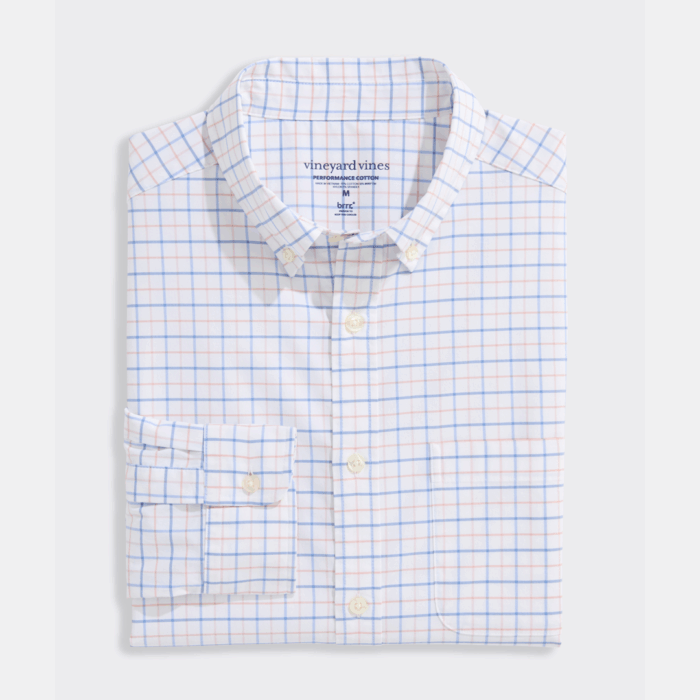 Camisa Moorings Tattersall Performance Cotton Shirt - Imagen 2