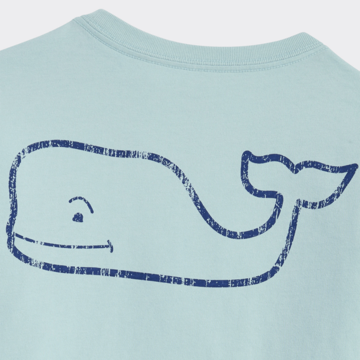 Camisa M/L - Boys' Long-Sleeve Vintage Whale Pocket Tee - Imagen 2
