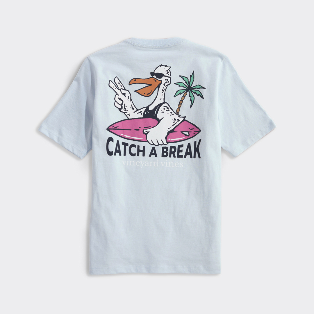 Camiseta M/C - Boys' Catch a Break Short-Sleeve Tee