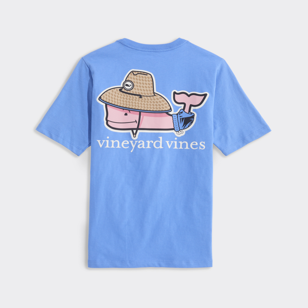 Camiseta M/C - Boys' Beach Whale Short-Sleeve Pocket Tee