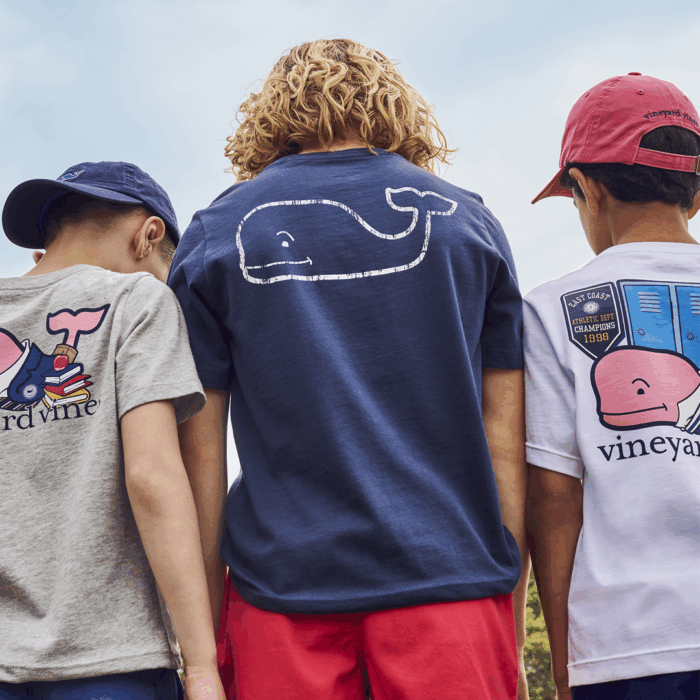 Camiseta M/C - Boys' Vintage Whale Short-Sleeve Pocket Tee Blue - Imagen 3