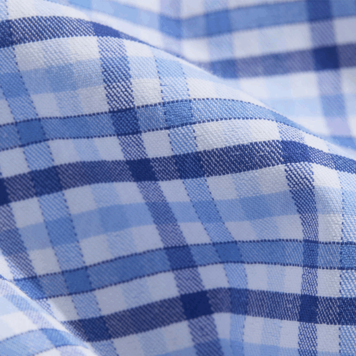 Camisa M/L - Boys' Kingston Tattersall Performance Cotton Shirt - Imagen 3