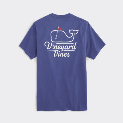 Camiseta Vineyard Golf Flag Short-Sleeve Tee Moonshine
