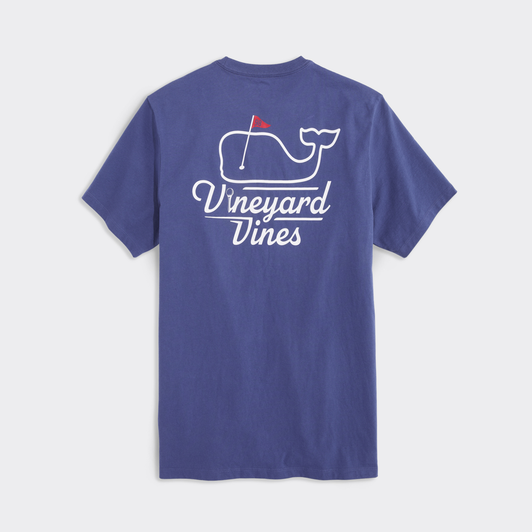 Camiseta Vineyard Golf Flag Short-Sleeve Tee Moonshine