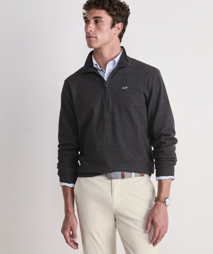 Sweater P/H - SALTWATER QUARTER-ZIP