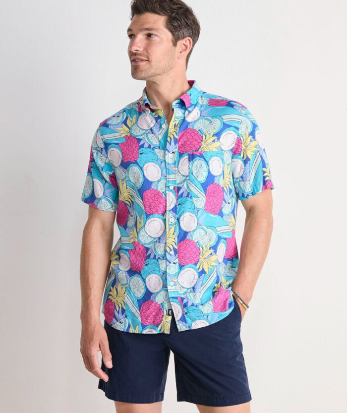Camisa P/H - PINA COOL-ADA LIN RYN SS SHIRT