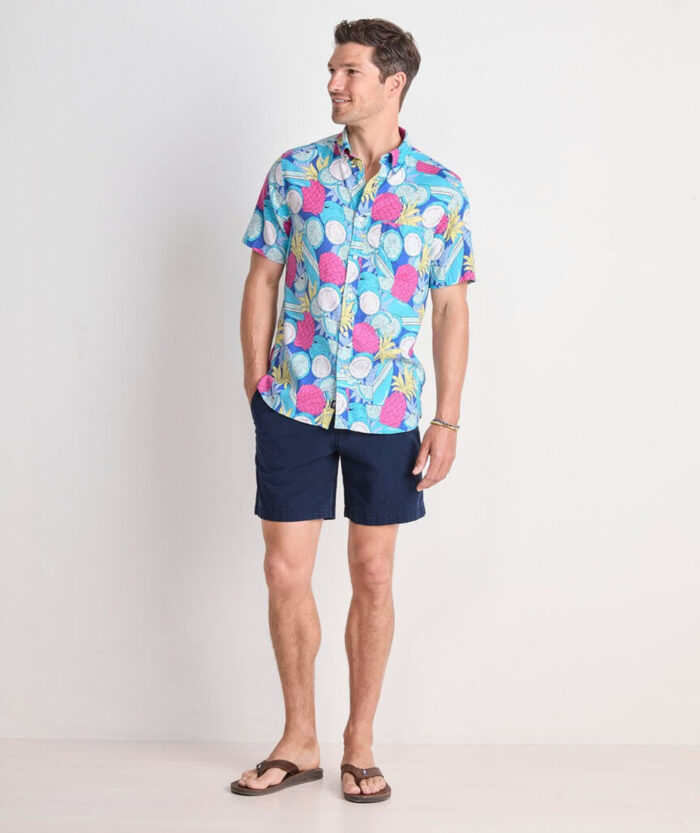 Camisa P/H - PINA COOL-ADA LIN RYN SS SHIRT - Imagen 4