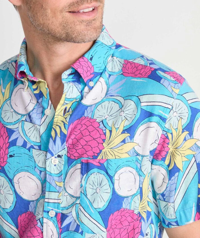 Camisa P/H - PINA COOL-ADA LIN RYN SS SHIRT - Imagen 3