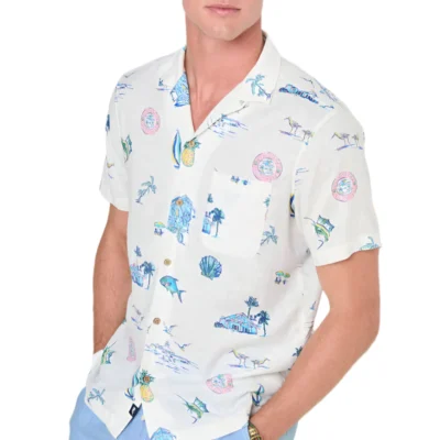 Camisa P/H - GASPARILLA ICONS SS CBNA SHIRT