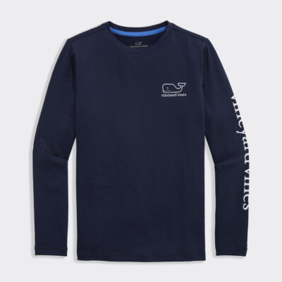 Camiseta M/L P/N - BOYS LS WHALE HARBOR TEE