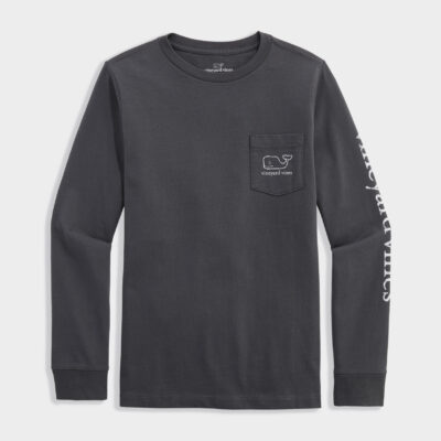 Camiseta M/L P/N - BOYS LS VINTAGE WHALE PKT T