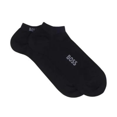 Two-pack of ankle socks in a bamboo-viscose blend