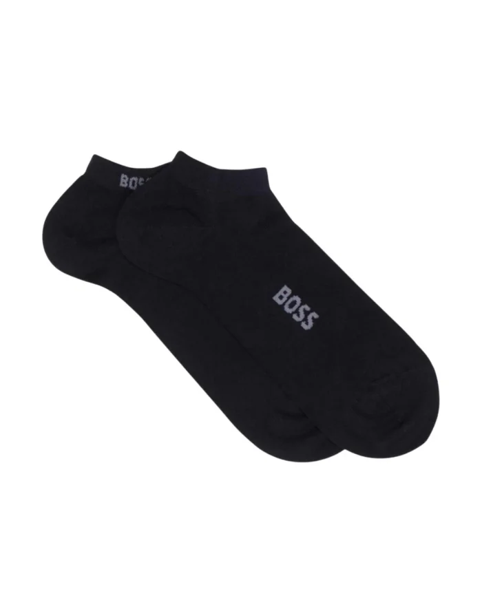 Two-pack of ankle socks in a bamboo-viscose blend