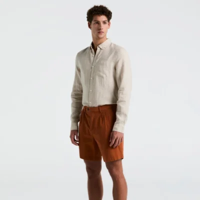 TOPS CAMISA LINO MODA MANGA LARGA
