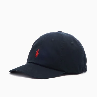Gorra - Polo - Sport Cap-Hat Polo Black/ Rl 2000 Red
