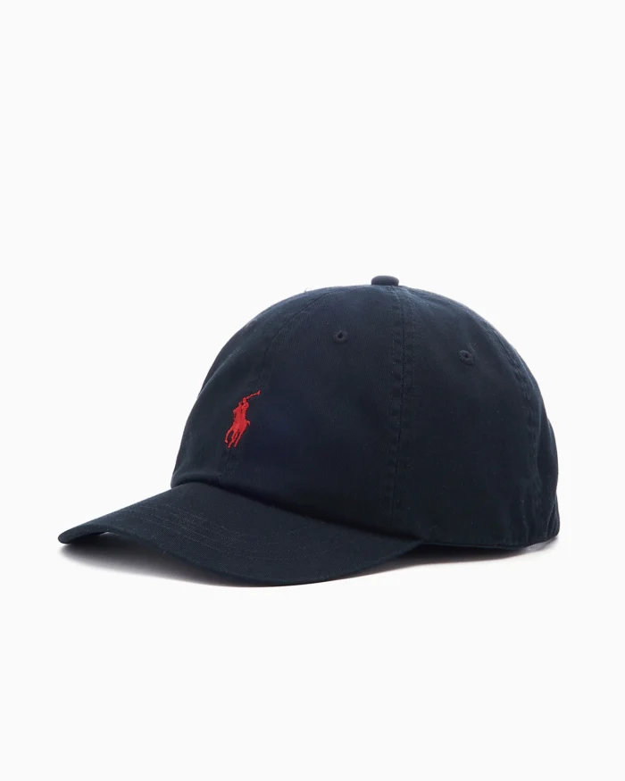 Gorra - Polo - Sport Cap-Hat Polo Black/ Rl 2000 Red