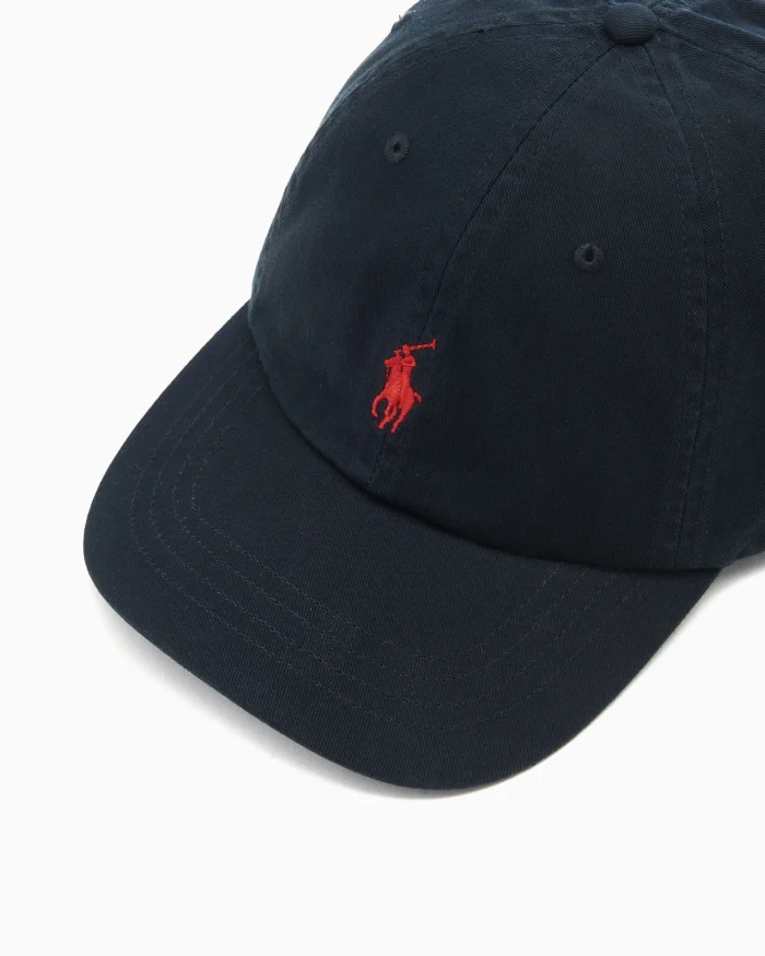 Gorra - Polo - Sport Cap-Hat Polo Black/ Rl 2000 Red - Imagen 4
