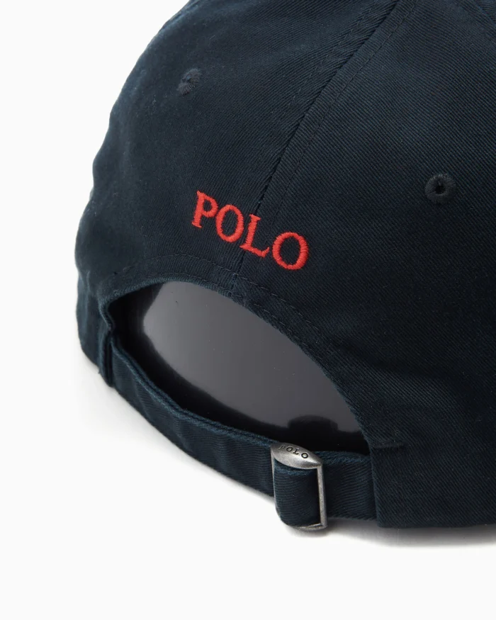 Gorra - Polo - Sport Cap-Hat Polo Black/ Rl 2000 Red - Imagen 5
